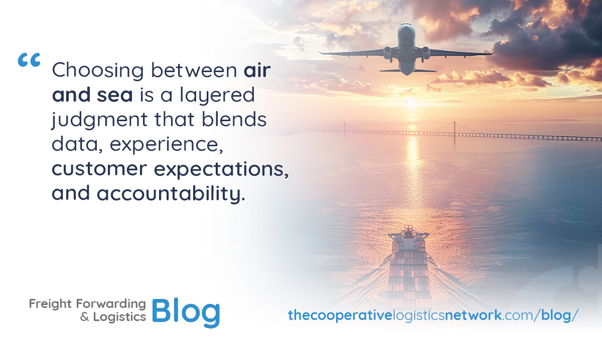 Air freight vs sea freight