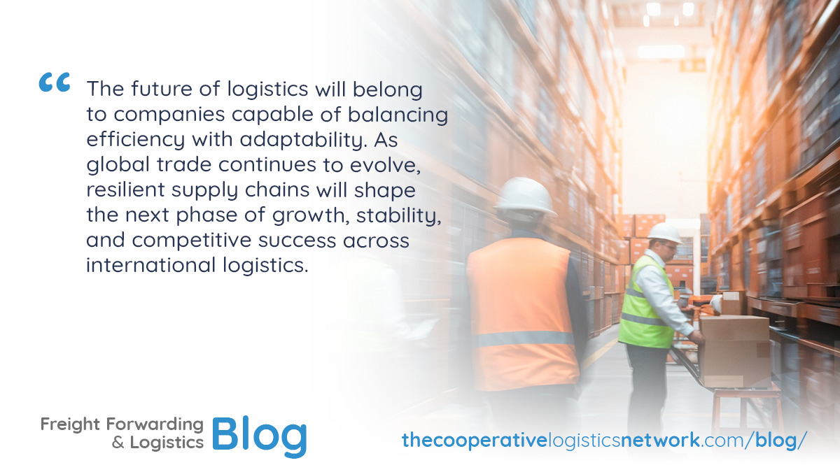 Supply chain resilience- a competitive advantage in logistics