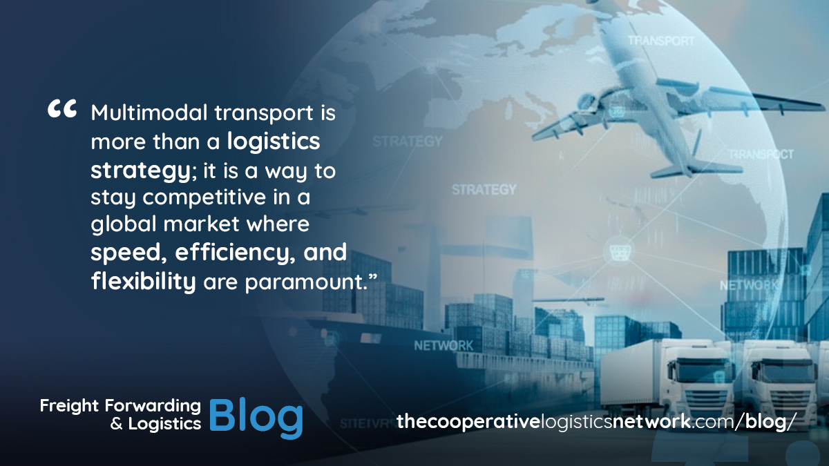 Multimodal transport routes