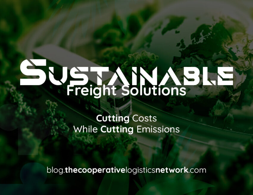 Sustainable freight solutions